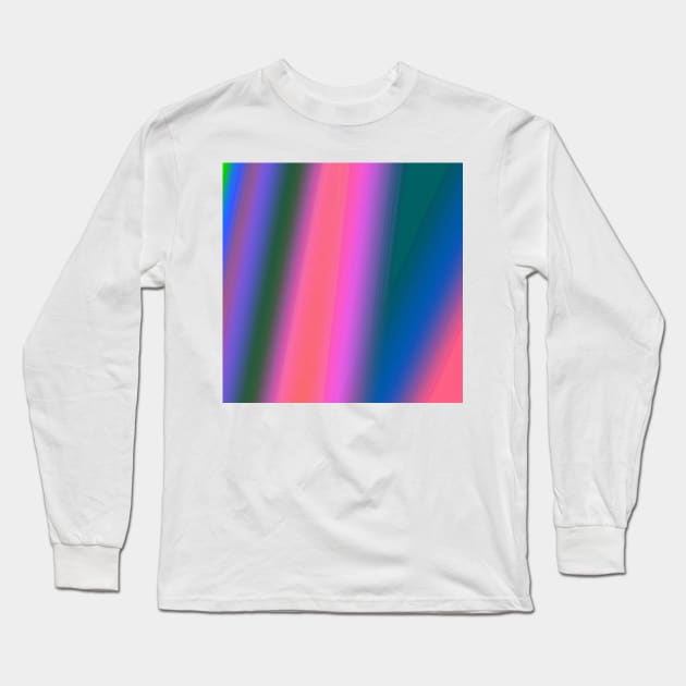 blue green red pink abstract texture background pattern Long Sleeve T-Shirt by Artistic_st